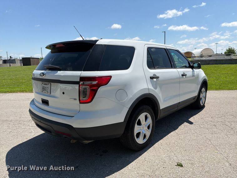image for item FK3052 2015 Ford Explorer Police Interceptor SUV
