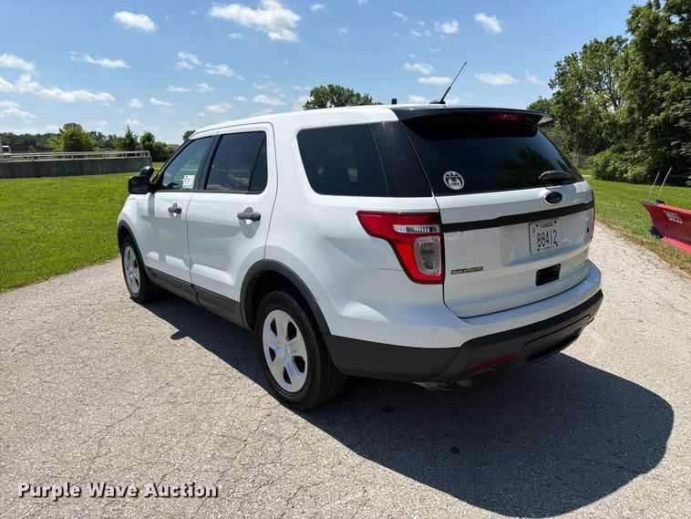image for item FK3052 2015 Ford Explorer Police Interceptor SUV