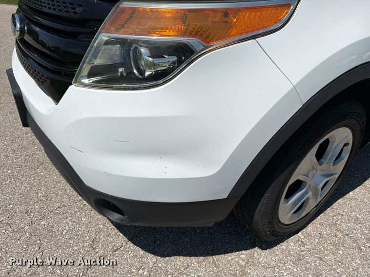 image for item FK3052 2015 Ford Explorer Police Interceptor SUV