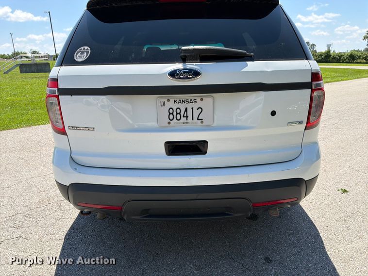 image for item FK3052 2015 Ford Explorer Police Interceptor SUV