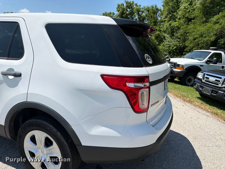 image for item FK3052 2015 Ford Explorer Police Interceptor SUV