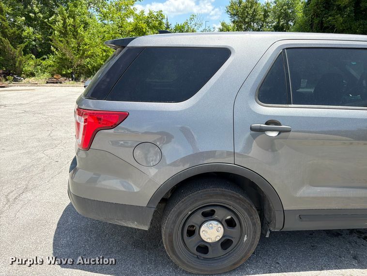image for item FK3122 2016 Ford Explorer Police Interceptor SUV