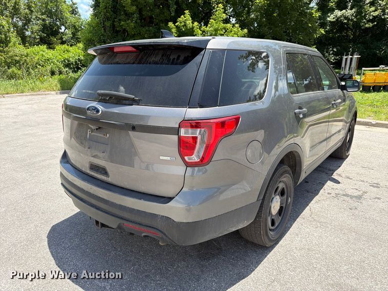 image for item FK3122 2016 Ford Explorer Police Interceptor SUV