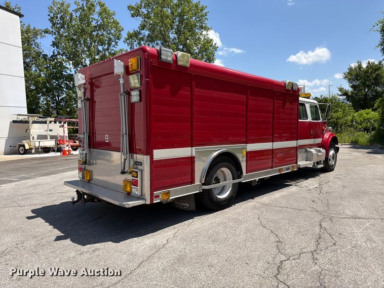 image for item FK3125 1999 International 4900 rescue vehicle