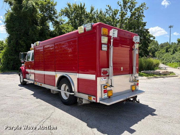 image for item FK3125 1999 International 4900 rescue vehicle