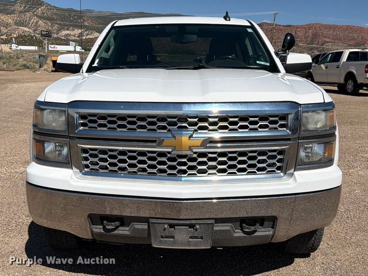 image for item FK4506 2015 Chevrolet Silverado Crew Cab pickup truck