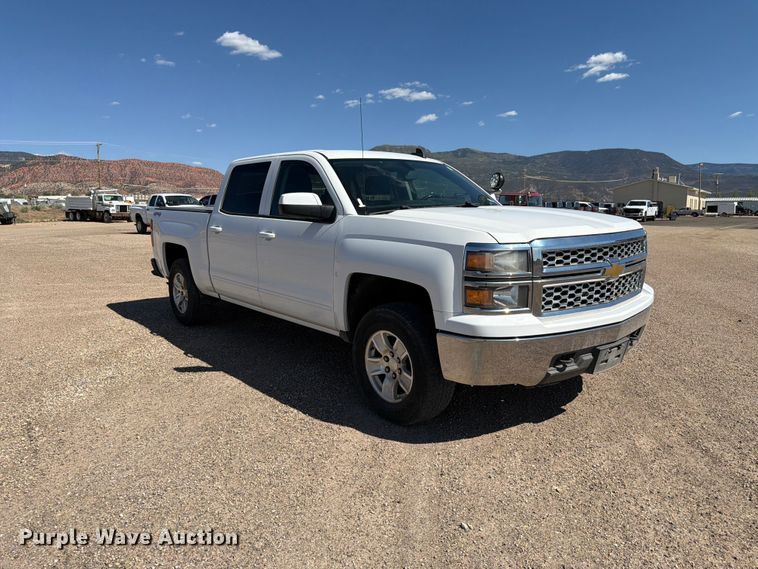 image for item FK4506 2015 Chevrolet Silverado Crew Cab pickup truck