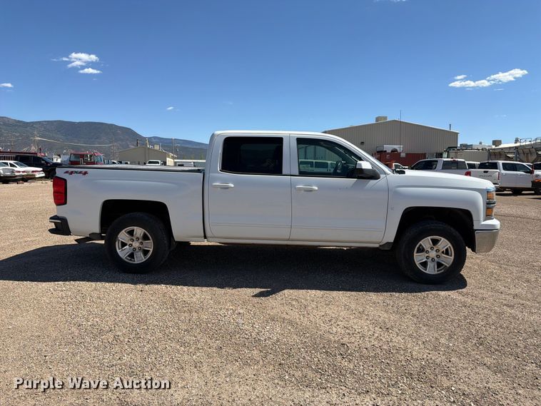 image for item FK4506 2015 Chevrolet Silverado Crew Cab pickup truck