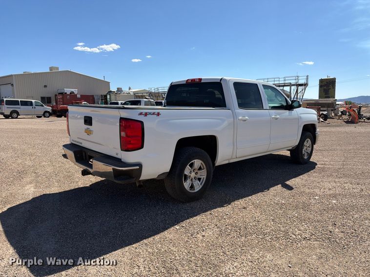 image for item FK4506 2015 Chevrolet Silverado Crew Cab pickup truck