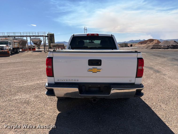 image for item FK4506 2015 Chevrolet Silverado Crew Cab pickup truck