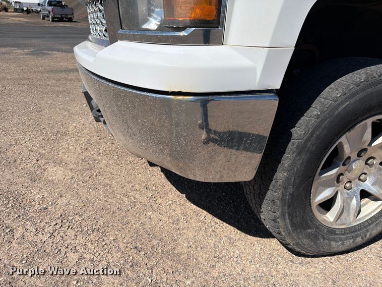 image for item FK4506 2015 Chevrolet Silverado Crew Cab pickup truck