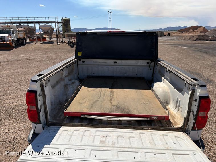image for item FK4506 2015 Chevrolet Silverado Crew Cab pickup truck