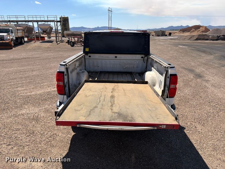 image for item FK4506 2015 Chevrolet Silverado Crew Cab pickup truck