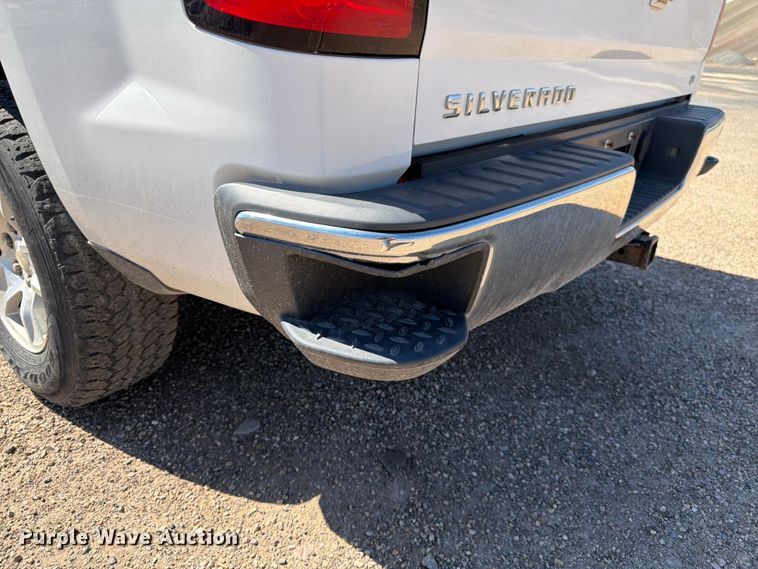 image for item FK4506 2015 Chevrolet Silverado Crew Cab pickup truck
