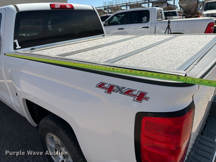 image for item FK4506 2015 Chevrolet Silverado Crew Cab pickup truck