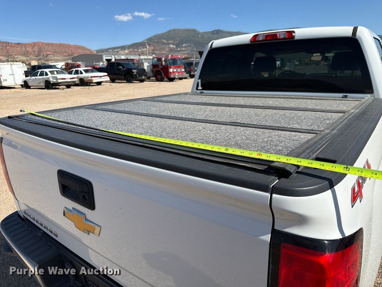 image for item FK4506 2015 Chevrolet Silverado Crew Cab pickup truck