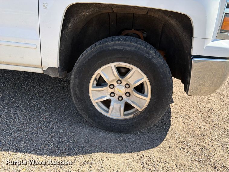 image for item FK4506 2015 Chevrolet Silverado Crew Cab pickup truck