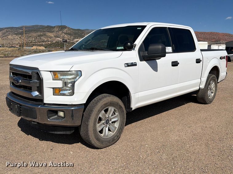 image for item FK4507 2016 Ford F-150 Crew Cab pickup truck