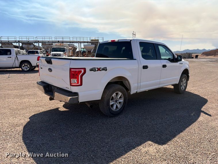 image for item FK4507 2016 Ford F-150 Crew Cab pickup truck