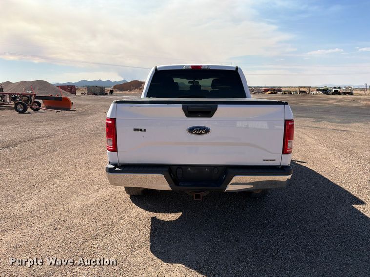 image for item FK4507 2016 Ford F-150 Crew Cab pickup truck
