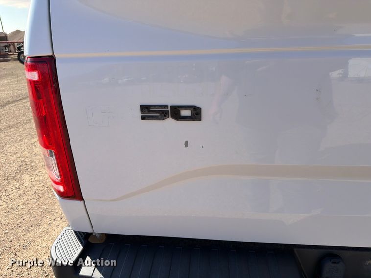 image for item FK4507 2016 Ford F-150 Crew Cab pickup truck