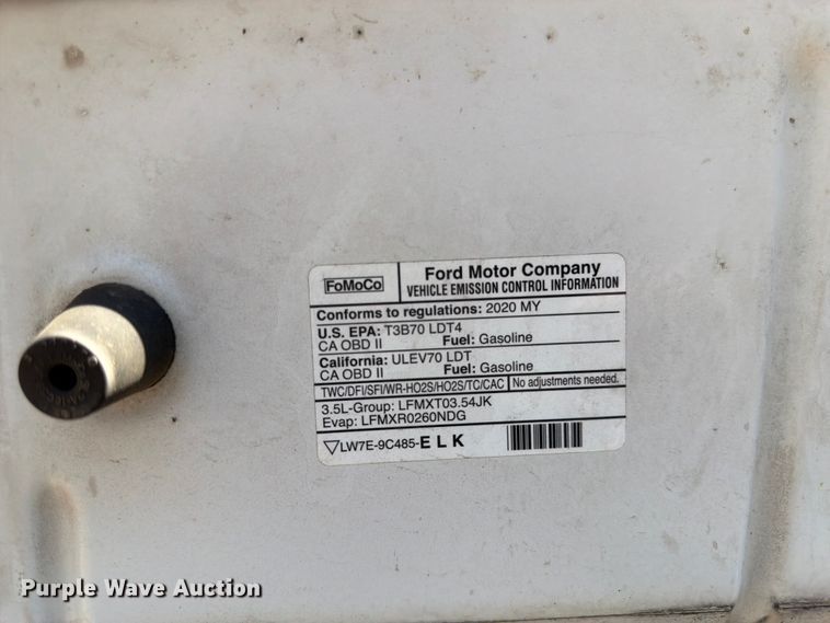 image for item FK4508 2020 Ford F-150 Crew Cab pickup truck