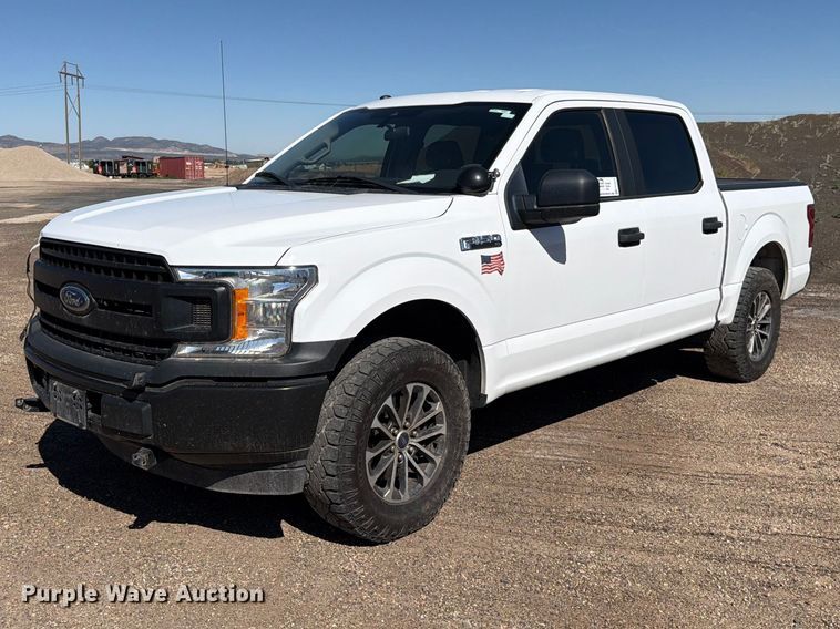 image for item FK4510 2019 Ford F-150 Crew Cab pickup truck