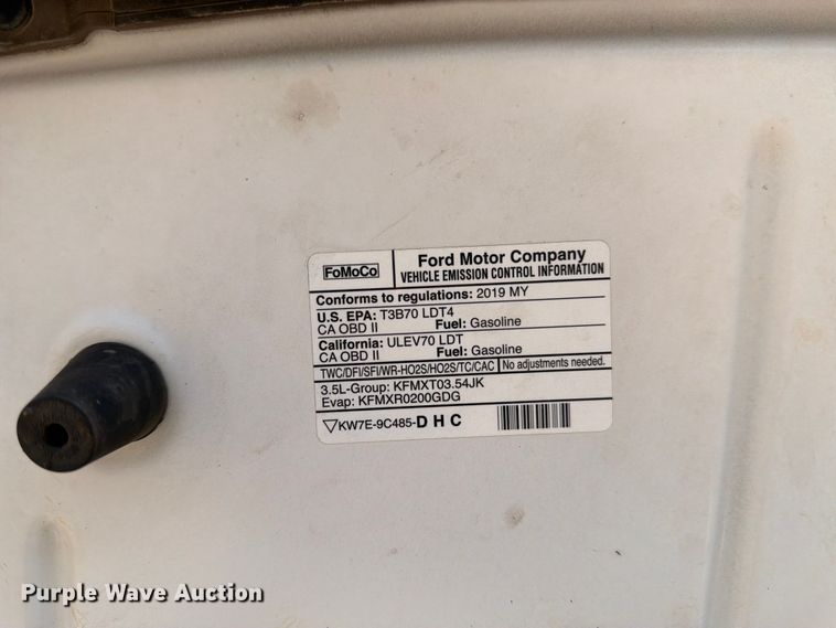 image for item FK4510 2019 Ford F-150 Crew Cab pickup truck