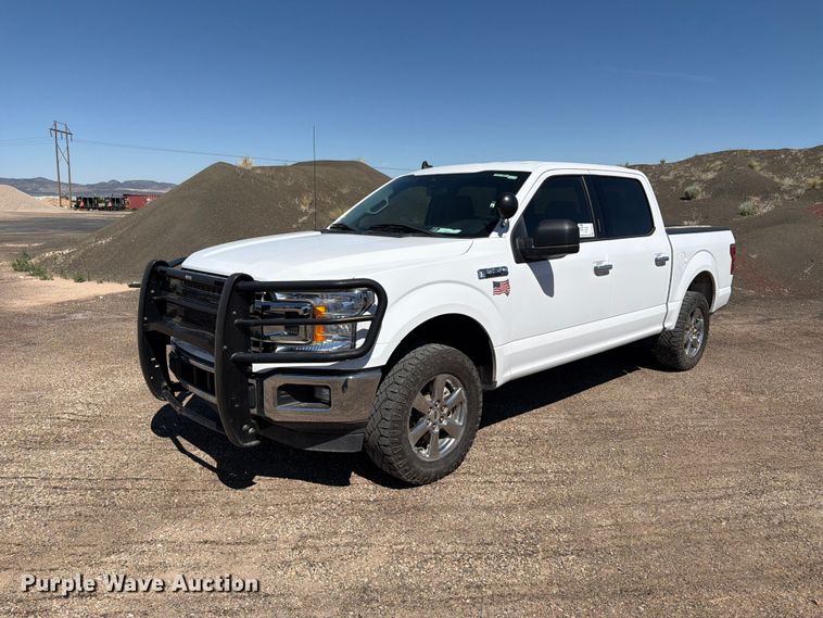 image for item FK4512 2020 Ford F150 Crew Cab pickup truck