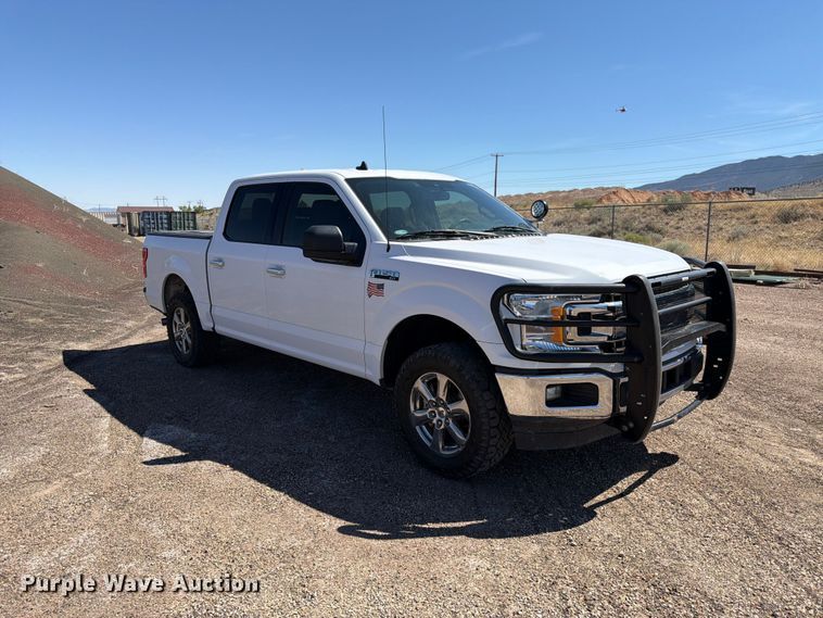 image for item FK4512 2020 Ford F150 Crew Cab pickup truck