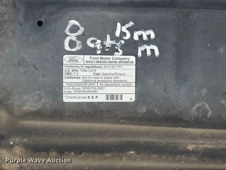 image for item FN5702 2013 Ford F150 XL Ext. Cab pickup truck