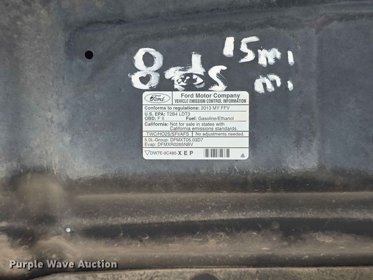 image for item FN5706 2013 Ford F150 XL Ext. Cab pickup truck
