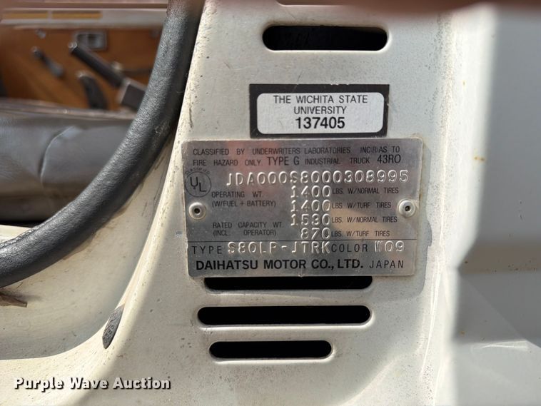 image for item NA9499 1993 Daihatsu Hijet mini truck