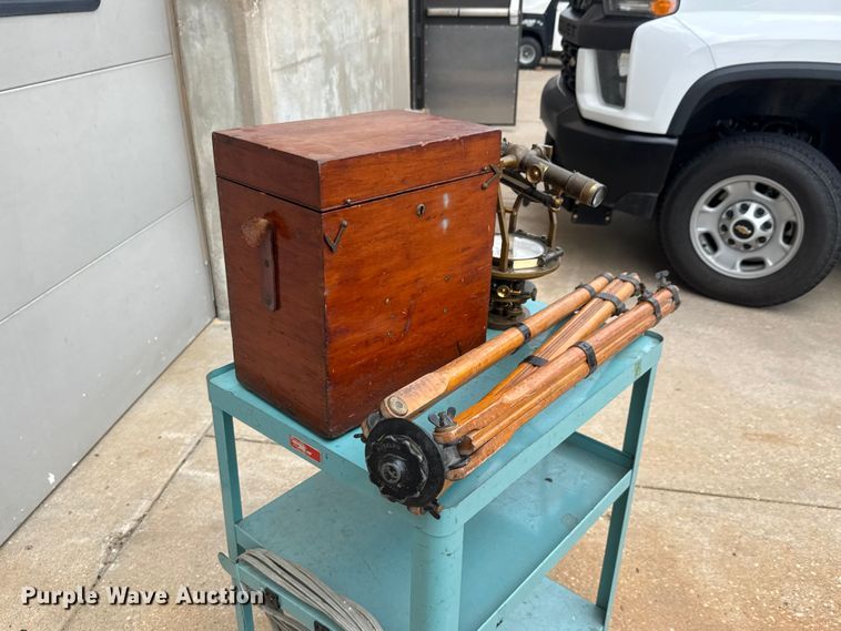 image for item NA9502 W & L.E. Gurley surveying equipment
