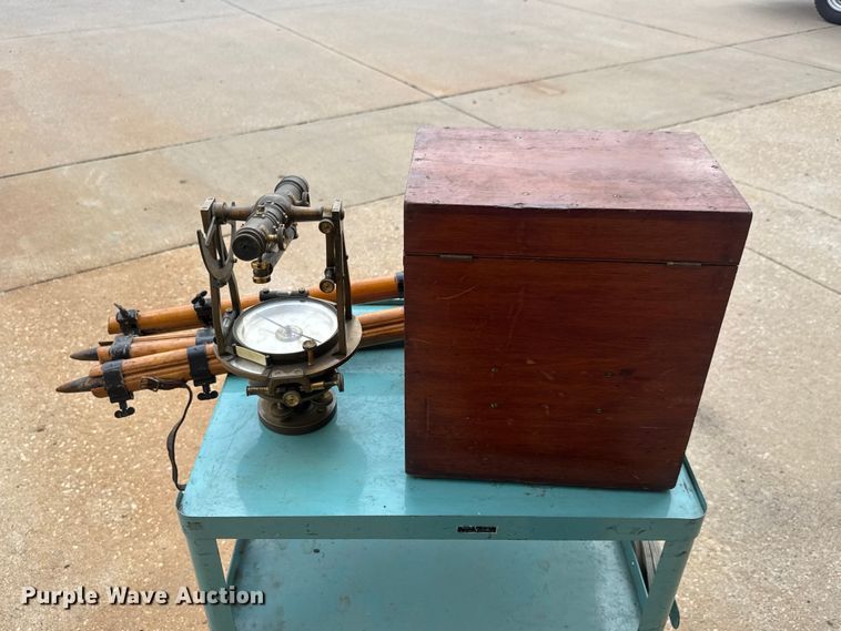 image for item NA9502 W & L.E. Gurley surveying equipment