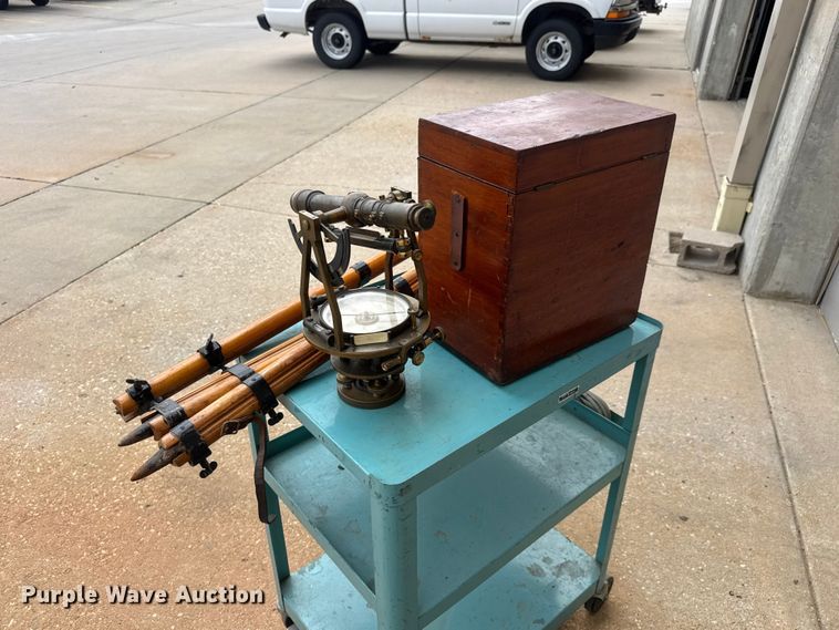 image for item NA9502 W & L.E. Gurley surveying equipment