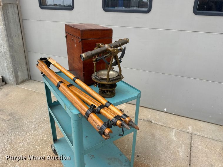 image for item NA9502 W & L.E. Gurley surveying equipment