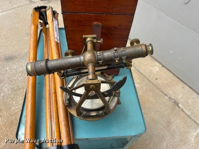 image for item NA9502 W & L.E. Gurley surveying equipment