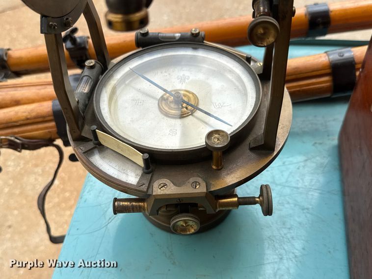 image for item NA9502 W & L.E. Gurley surveying equipment