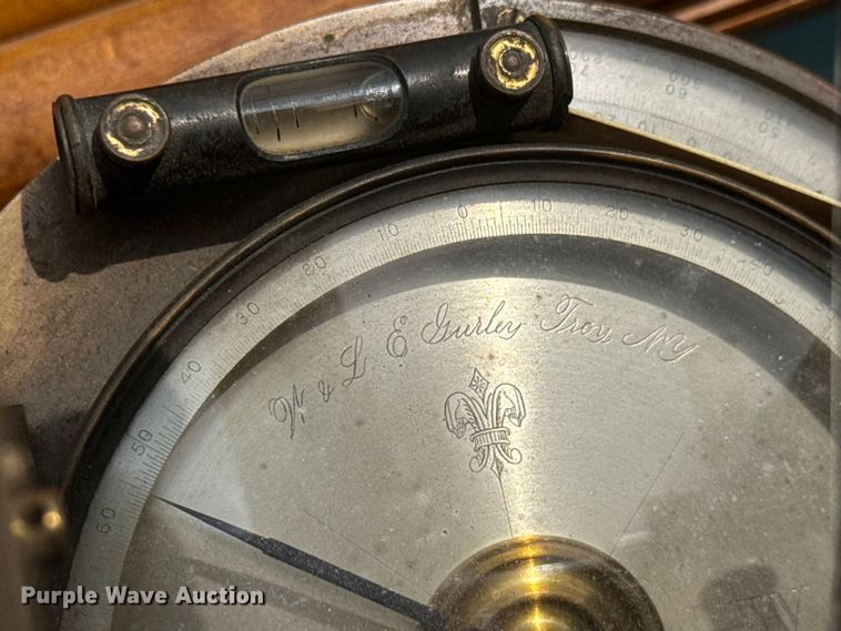 image for item NA9502 W & L.E. Gurley surveying equipment
