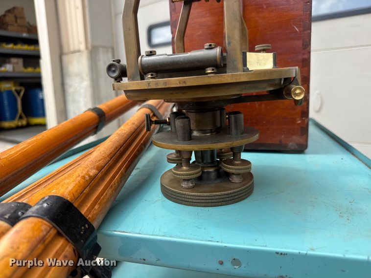 image for item NA9502 W & L.E. Gurley surveying equipment