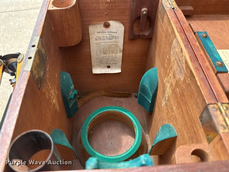 image for item NA9502 W & L.E. Gurley surveying equipment