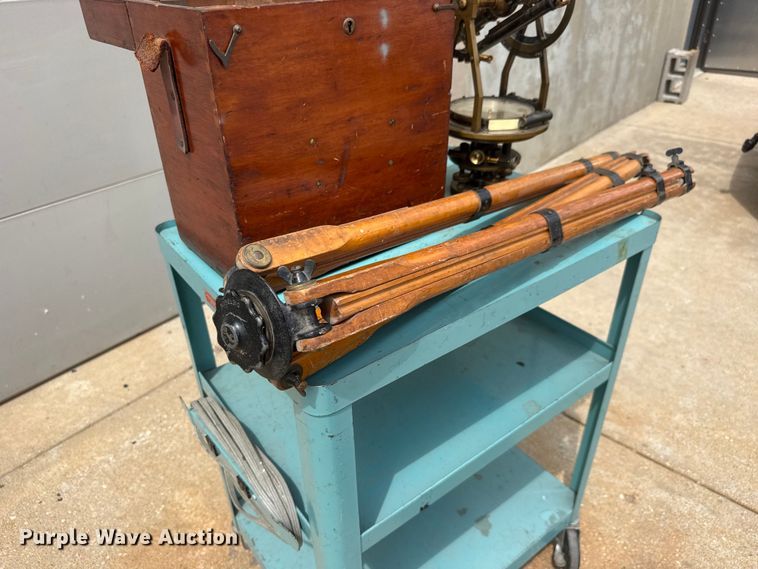 image for item NA9502 W & L.E. Gurley surveying equipment