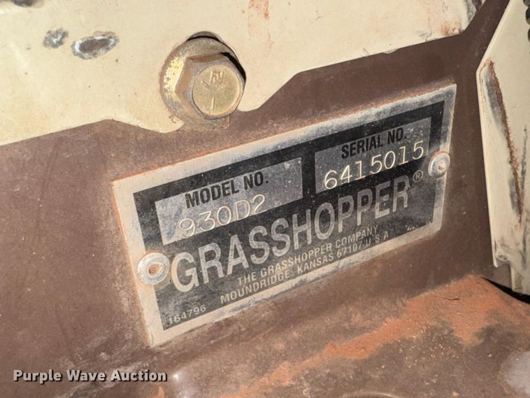 image for item NA9545 Grasshopper 930D2 ZTR lawn mower