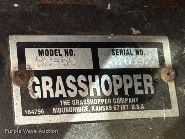 image for item NA9545 Grasshopper 930D2 ZTR lawn mower
