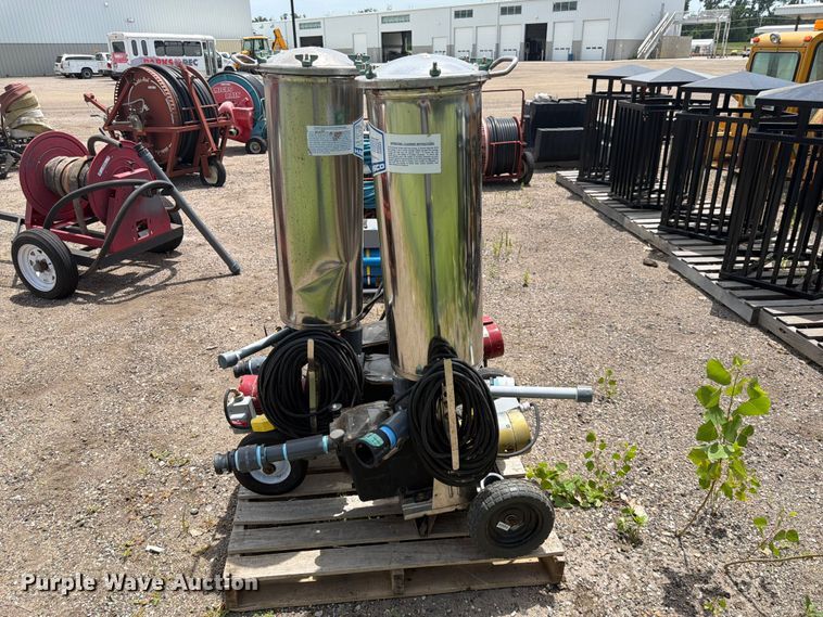image for item NF9769 (3) Harsco portable pool filtration pumps