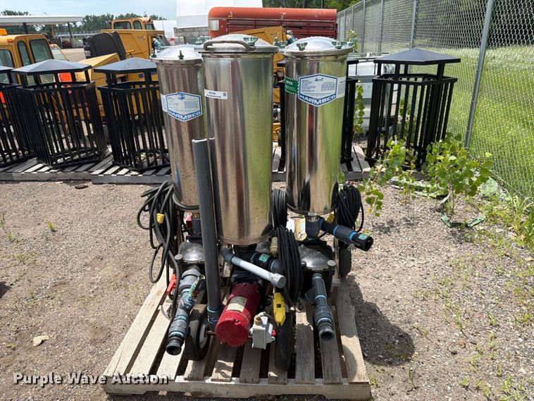 image for item NF9769 (3) Harsco portable pool filtration pumps