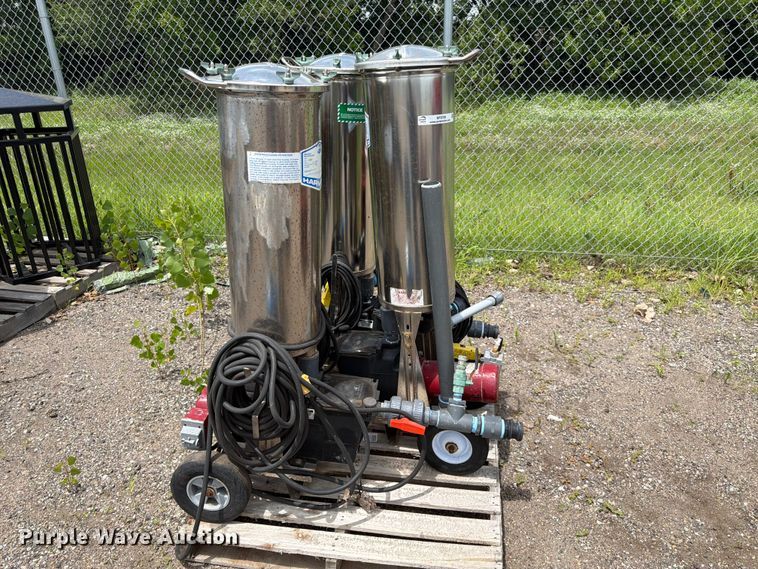 image for item NF9769 (3) Harsco portable pool filtration pumps