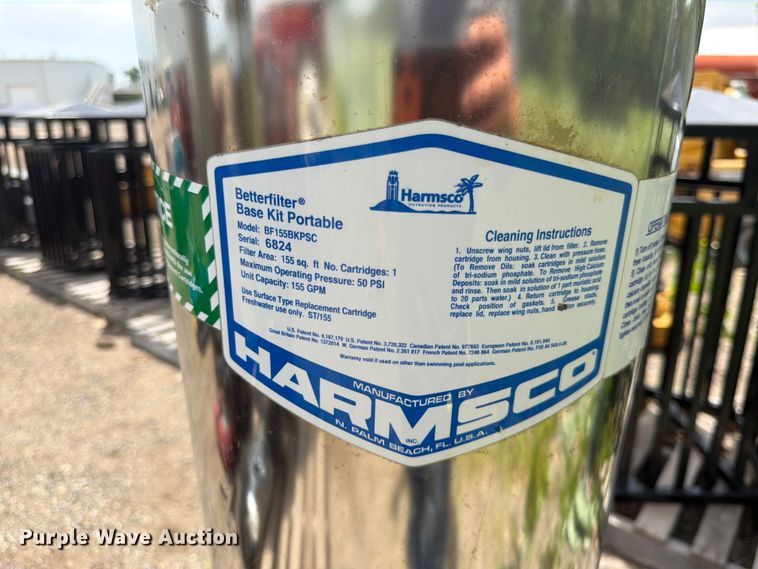 image for item NF9769 (3) Harsco portable pool filtration pumps