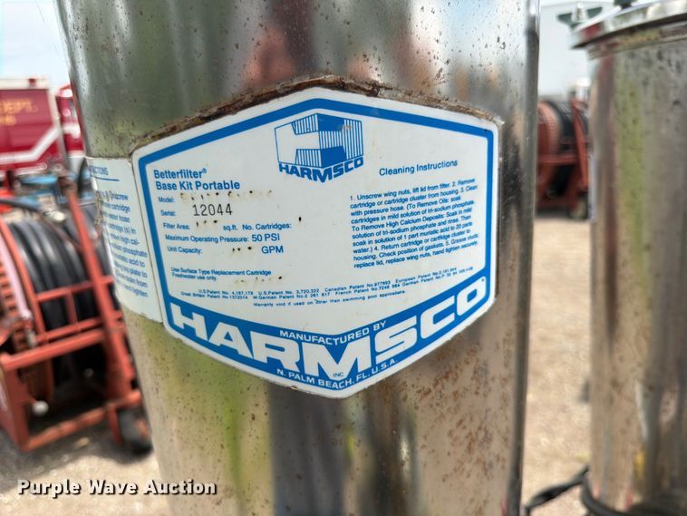 image for item NF9769 (3) Harsco portable pool filtration pumps